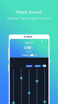 HiBy Blue android App screenshot 1